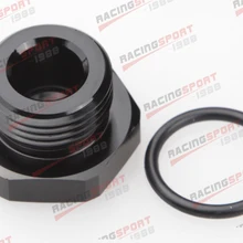 Шланг-10 10AN AN10 Flare Заглушка с уплотнительное кольцо Алюминий штекера