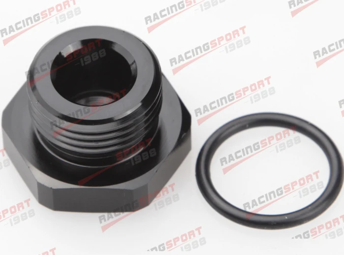 

-10 AN 10AN AN10 Flare Plug Fitting With O RING Seal Aluminum AN Plug