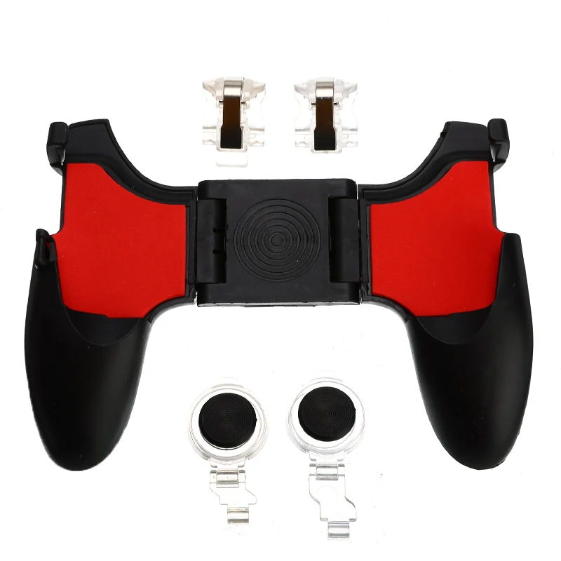 

5 in 1 PUBG Moible Controller Gamepad Free Fire L1 R1 Triggers PUGB Mobile Game Pad Grip L1R1 Joystick for iPhone Android Phone