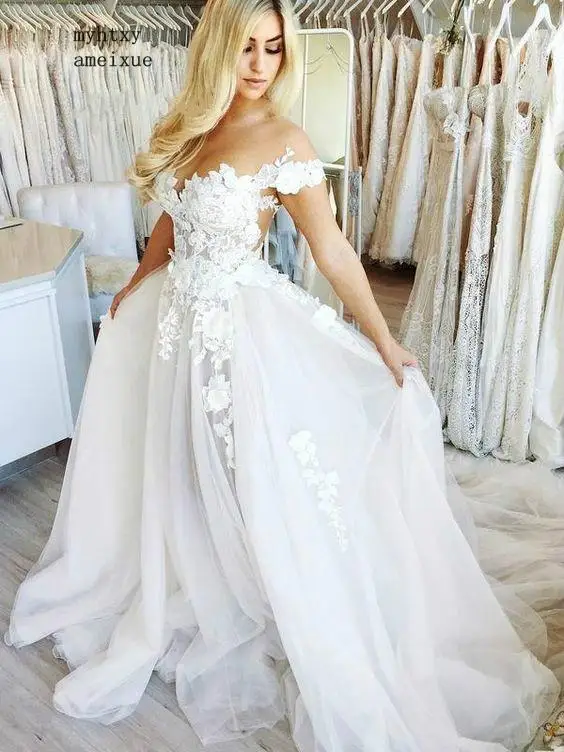 cheap beach wedding gowns