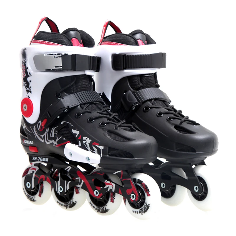 JK Cougar MZS307 роликовые коньки скольжение слалом свободный Скейтер коньки для взрослых детская обувь для роликов кроссовки P8