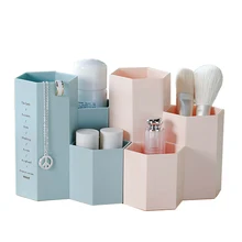 Office Organizer Box Makeup Cosmetic Holder Make Up Tools Storage Boxes Brush Case Jewelry Display Rack