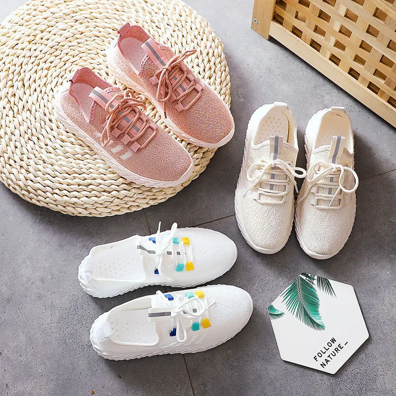 2019 Joker Ventilation Fly Weaving Noodles Sneakers Woman Hedgehog Bottom Student Platform Shoes Woman Zapatos De Mujer Sneaker 2019 Joker Ventilation Fly Weaving Noodles Sneakers Woman Hedgehog Bottom Student Platform Shoes Woman Zapatos De Mujer Sneaker