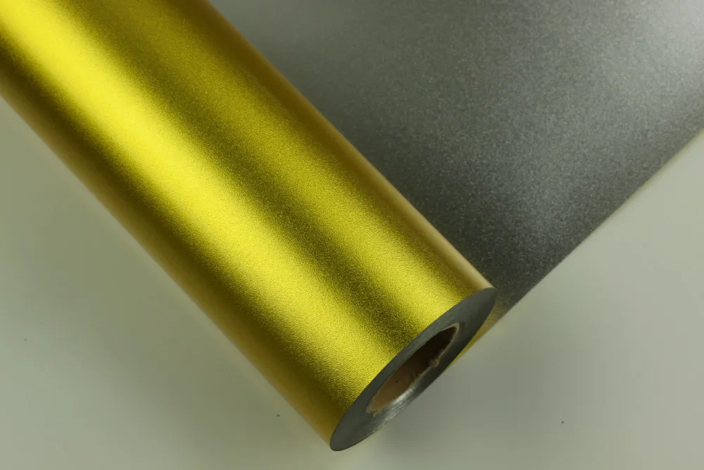 50"*30m Wide Format Gold Inkjet Film With Frosted Surface Photo Paper