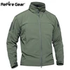 Chaqueta militar con capucha impermeable para hombre, rompevientos de concha suave, chaquetas tácticas urbanas del ejército, abrigo informal de primavera, ReFire Gear, otoño ► Foto 1/6