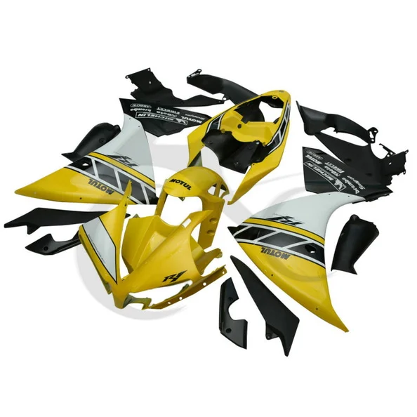 

Yellow Bodywork ABS Plastic Fairing Set For Yamaha YZFR1 YZF-R1 YZF R1 2012 2013
