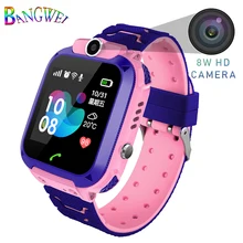 2019 New Waterproof Children smartwatch SOS Emergency Call LBS Security Positioning Tracking Baby Digital Watch
