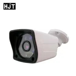 HJT 48 VPOE HD 720 P 1.0MP IP Камера пуля Сетевая безопасность на улице сети P2P RTSP 6IR Ночное видение Квадратные Металлические удаленного просмотра