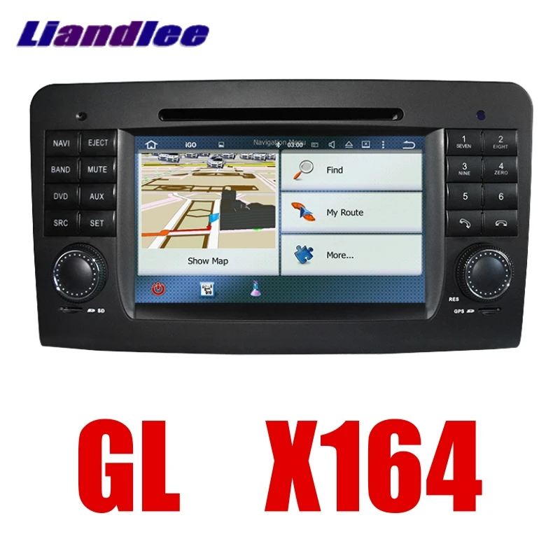 Liandlee Car Multimedia Player NAVI For Mercedes Benz M GL Class X164 2005~2012 Car Touch Screen Radio DVD Stereo GPS Navigation 10