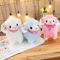 1 шт. 20/25 см Kawaii шарф Alpacasso овечья плюшевая игрушка мягкие плюшевые ламы Чучела Плюшевый мишка прекрасные альпака игрушка для Для детей