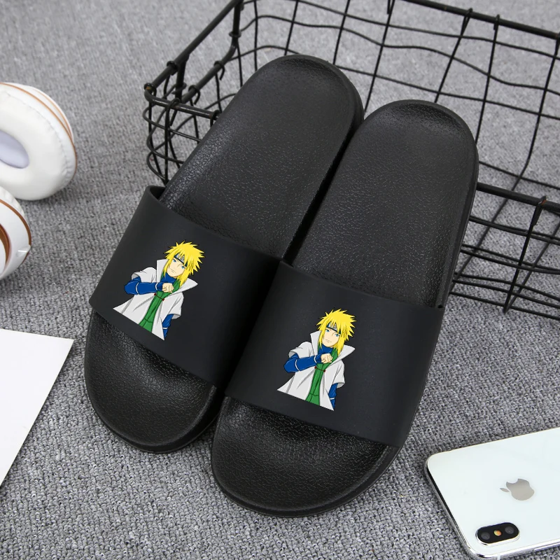 

Women Anime Naruto Slippers Naruto Cosplay Summer Flip Flops Soft Rubber Beach Water Sandals Slides shoes Ladies X9168