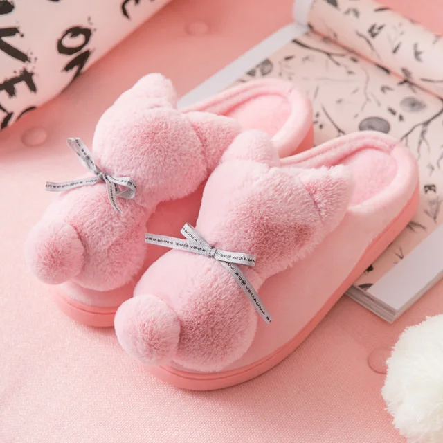 2018 new figure cat cotton slippers Indoor antiskid cotton