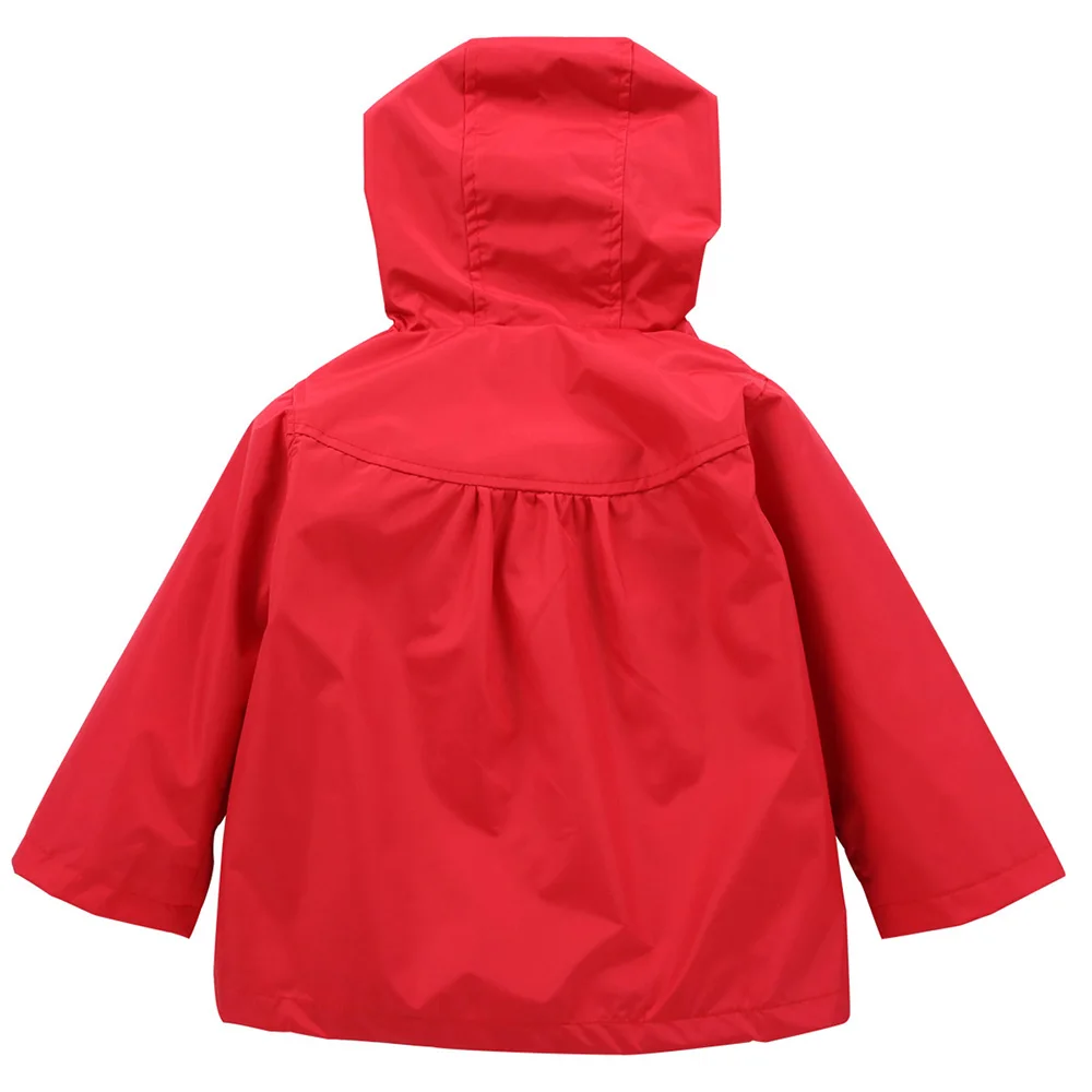 Куртки для девочек, пальто, Весенняя детская водонепроницаемая куртка-дождевик, детская одежда, осенние пальто с цветочным принтом, верхняя одежда для девочек, ветровка