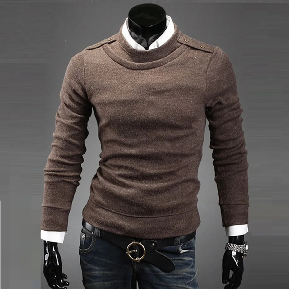 Zogaa 2019 Turtleneck Sweaters Men Solid Long Sleeve Pullovers Men Sweater Solid Harajuku Style Fashionable Slim Fit Knitwear Zogaa 2019 Turtleneck Sweaters Men Solid Long Sleeve Pullovers Men Sweater Solid Harajuku Style Fashionable Slim Fit Knitwear