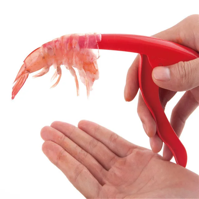 Quick Shrimp Peelers Deveiners Prawn Peeler Peel Device Creative Kitchen Cooking Shell Seafood Tools Easy Use Kitchen Gadget 4