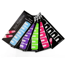 Новинка, 1 шт. пластиковая шелушенная лента, палисадная Защитная пленка для ногтей, быстрая очистка для дизайна ногтей, лак для рисования, УФ-гель, штамповочная пластина