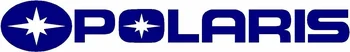 

4Pcs/Set Polaris Logo Sticker Decal 10" x 1.5" You Pick Color- die cut 25x3.75cm
