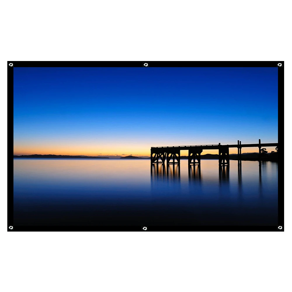 Everycom 83 дюймов 16:9 3D HD настенный проекционный экран холст для домашнего кинотеатра