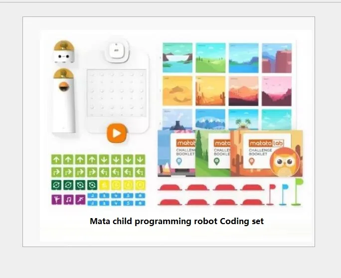Matatalab дети Программирование Обучающий робот набор игрушек