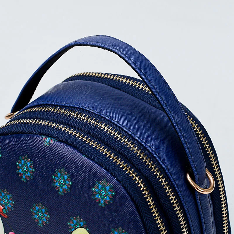 Милый рюкзак с мультяшным принтом, женский милый рюкзак для девочек, брендовые кожаные мини-рюкзаки, простая сумка на плечо, Mochila