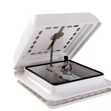 280x280 мм 11x11 дюймов RV Caravan дом на колесах Skylight оконный люк на крыше с 12V электрическим вентилятором