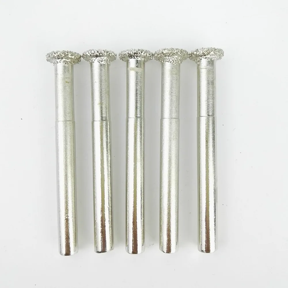 Buy DIATOOL 5pcs 8 Vaccum Brazed Diamond Burrs Rotary