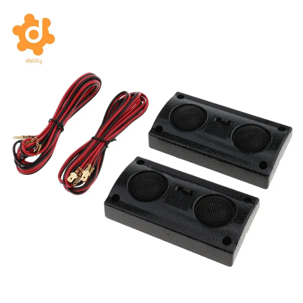 1 Pair High Sound Quality Car Stereo Audio System Dual Speaker Mixed Color