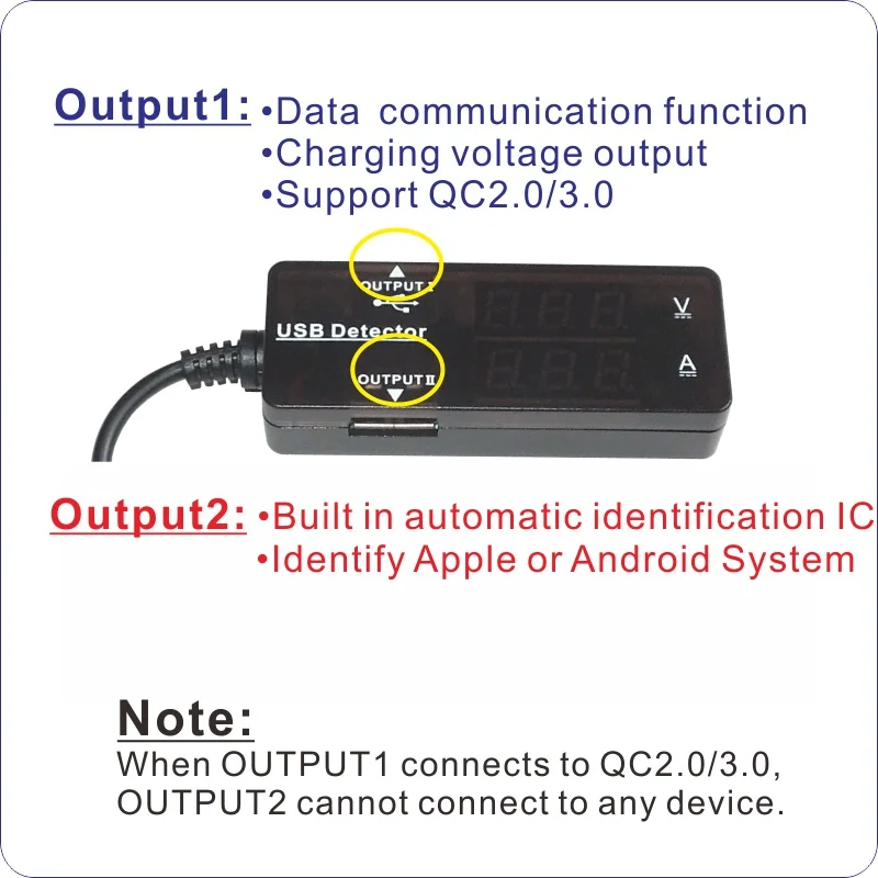 5 шт./компл. USB Тестер dc Цифровой вольтметр амперимметр измеритель напряжения