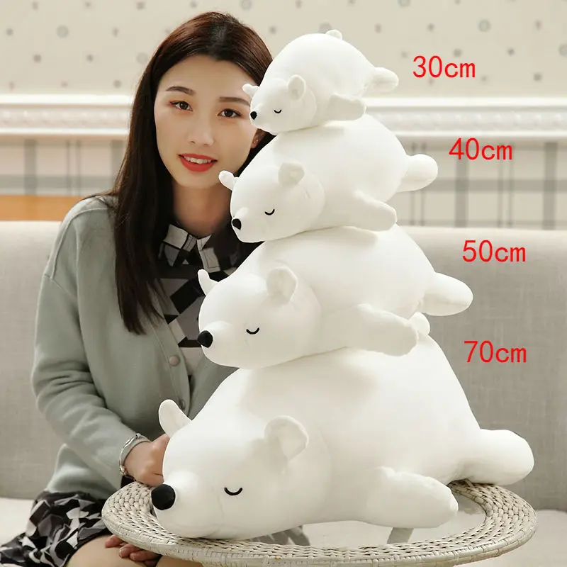 30/40/50/70 cm cm Simulation Polar Bear 