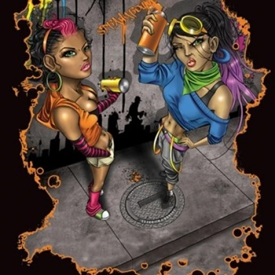 Sprayground - Graf Girls Laminated Poster (24 x 36)