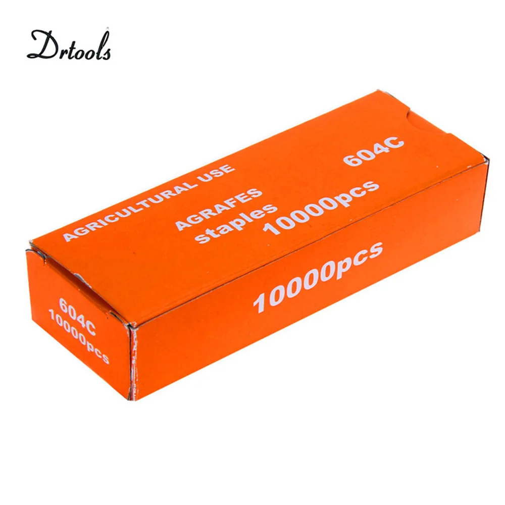 1pack staples Садовый инструмент, ленточный станок для завязывания растений, ручные инструменты для завязывания веток, веток, ружьё для обвязки овощей и винограда - Цвет: 1pack staples