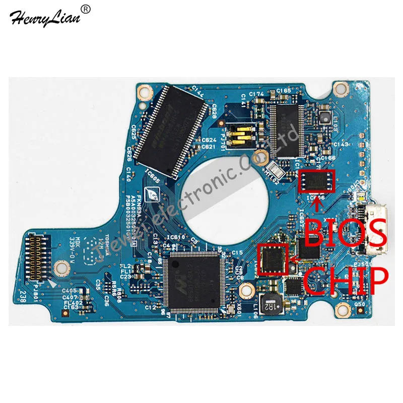 USB 3,0 MQ01UBD100 для HDD PCB Логическая плата/плата номер: G003250A