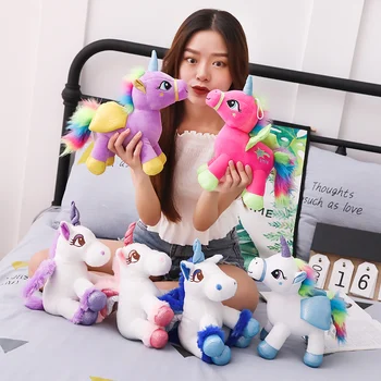 30cm Cute Rainbow Unicorn Plush Toys