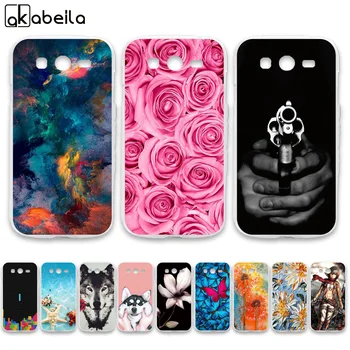 

AKABEILA Soft TPU Phone Cases For Samsung Galaxy Grand I9082 i9080 Grand Z I9082Z Grand Neo Plus I9060I Covers Bag Shell