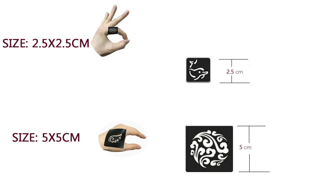 1 Sayfalik 48 Veya 12 Haritalar Vucut Sanati Boya Gecici Dovme El