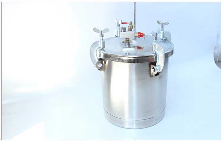 stainless steel pian spray gun pot system