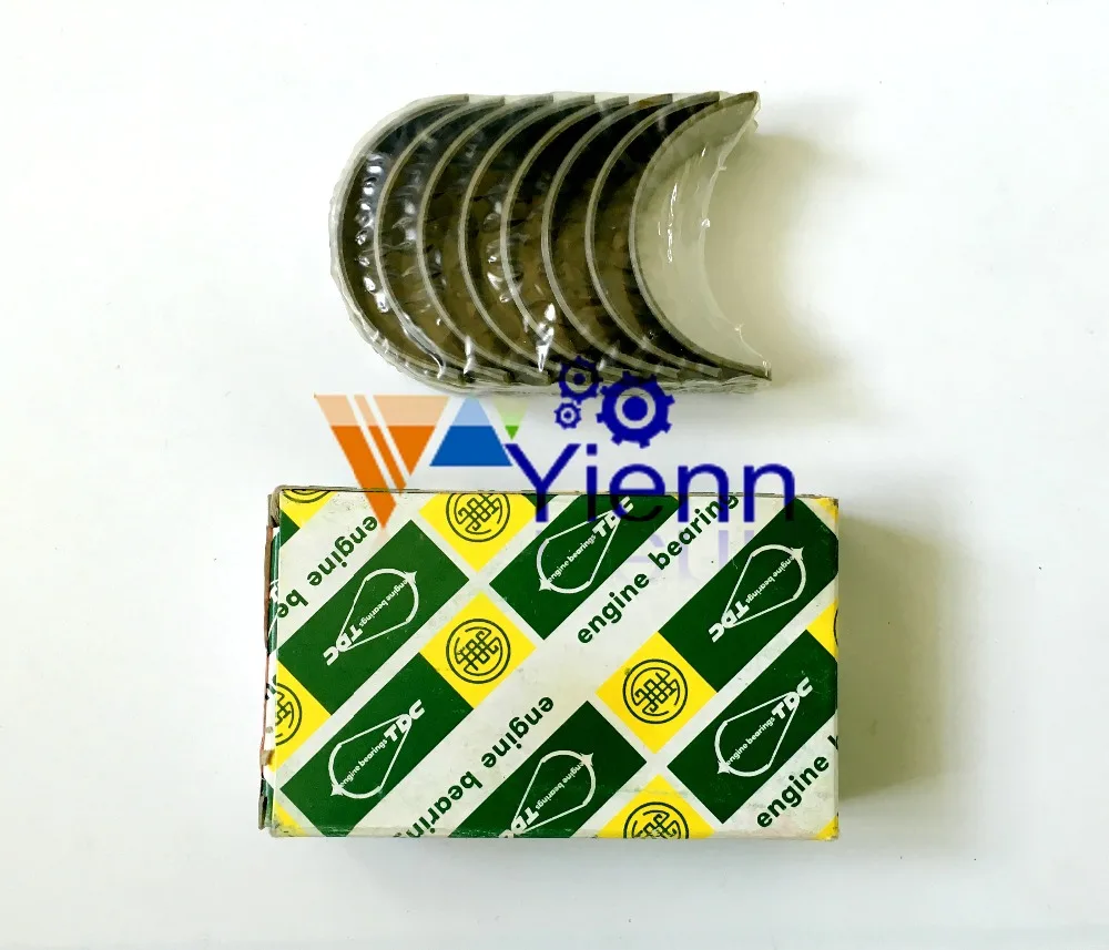 

Mitsubishii K3D K3E Connecting Rod Bearing Set Over size +0.50 For ISEKI TU160 ISEKI TU170 Tractor K3D Engine Parts