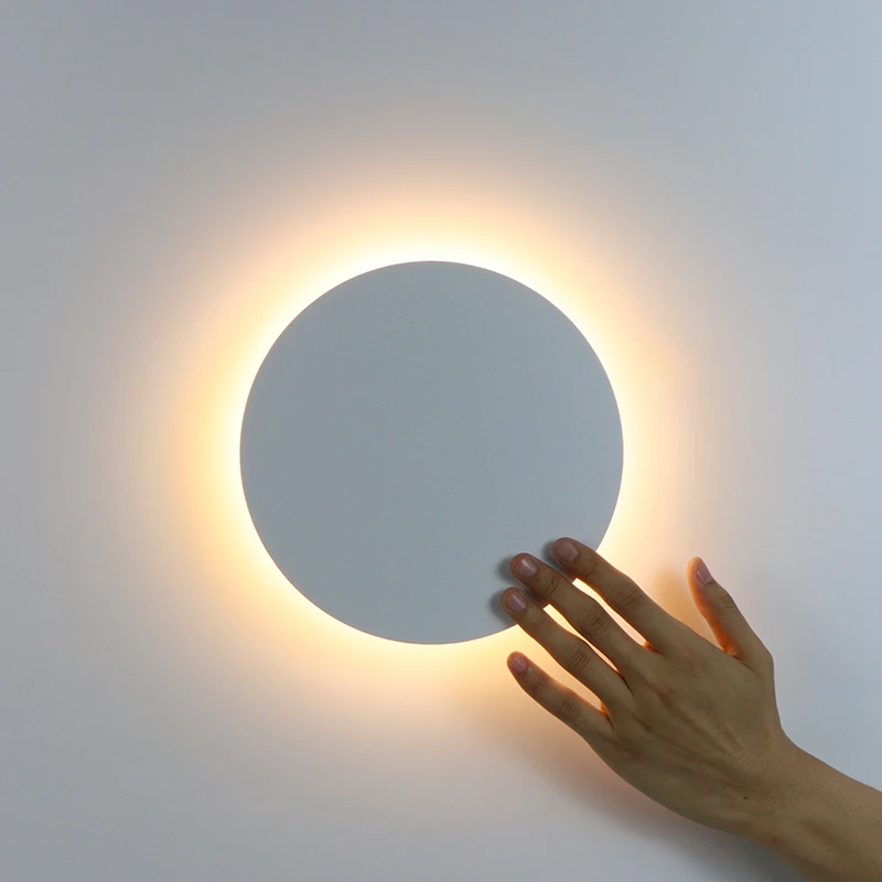 

LED Wall Light With Touch Switch Bedroom Bedside Wall Lamp Indoor Stair Lighting Lamp Fixture Aluminum And Acrylic Materials