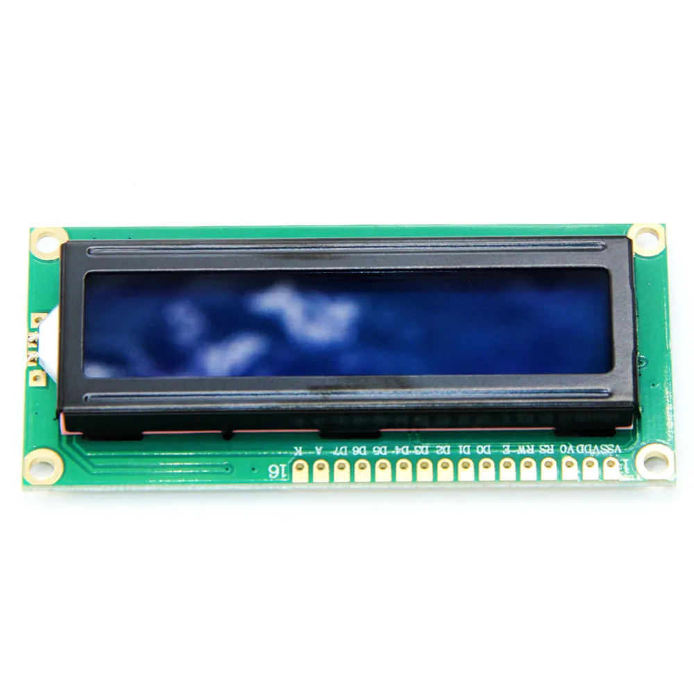 1 шт. LCD1602 1602 модуль экрана 16x2 символ ЖК-дисплей 5 В синий зеленый экран и белый код