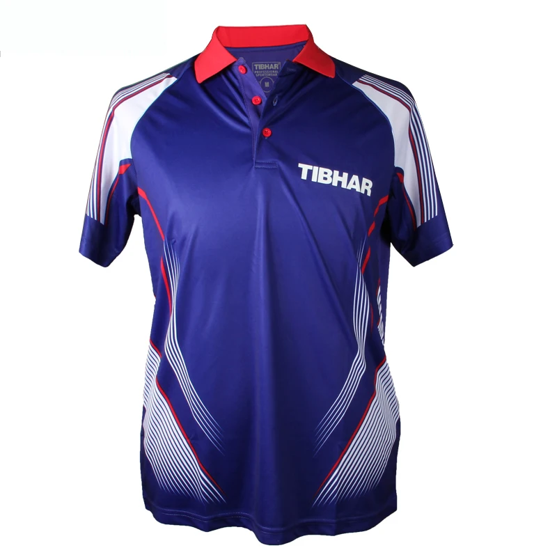 Original TIBHAR Table Tennis Jerseys for Men Women Ping Pong Cloth