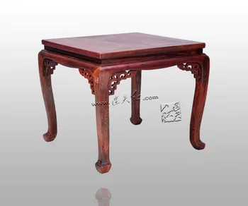 

old-fashioned square table for eight people Rosewood Furniture Solid wood Small Desk Classical Fashion Tea Coffee Corner tables