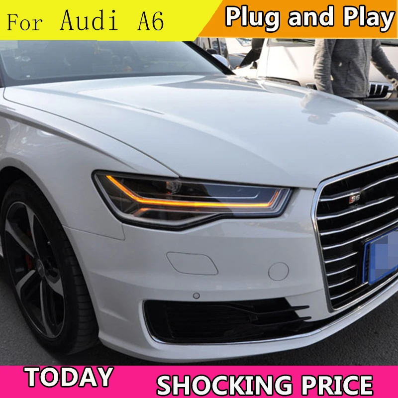 For Audi A6 A6L 4G 2011~ MMI IPS Android Car Multimedia Player GPS Navigation Original Style HD Screen WiFi BT