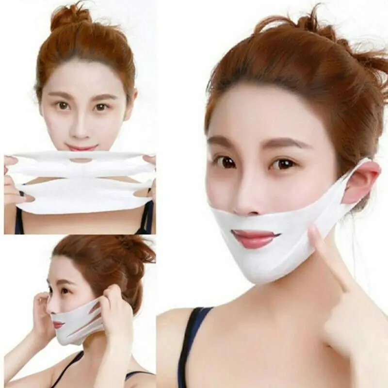 

Face Lifting Mask Slimming Shaping V-shaped Face Lift Up Anti Wrinkle V Line Firming Skin Care Facial Moisturizing Mask