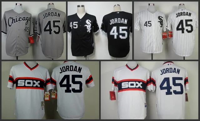 michael jordan white sox jersey for sale