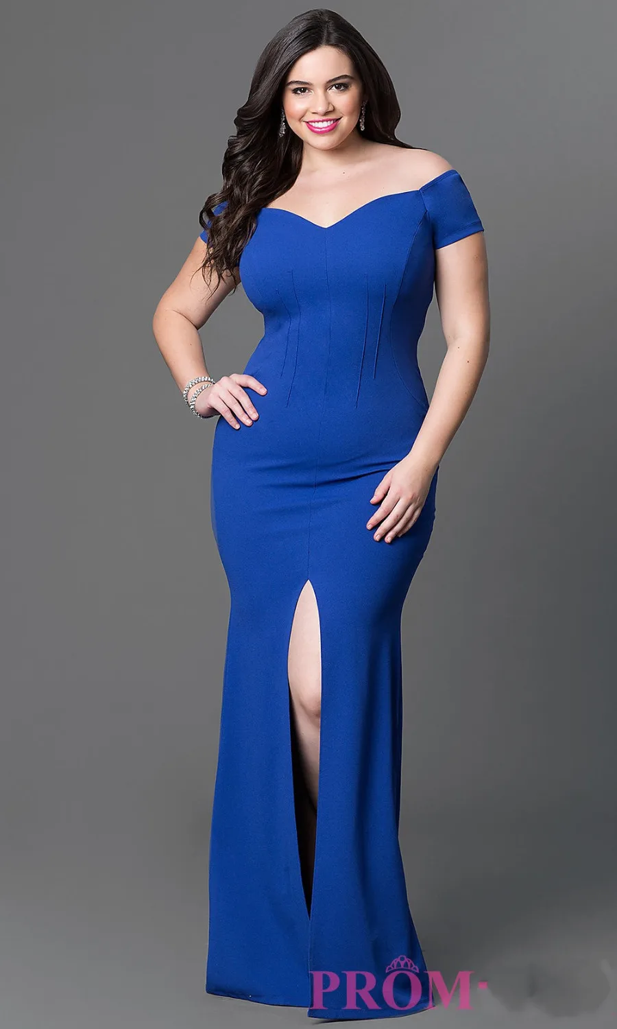 plus size evening goen