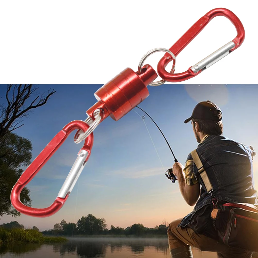 

Clip Outdoor Magnet Buckle Portable Quick Release Tool Fly Fishing Practical Cycling Connector Net Carabiner Multi Functional