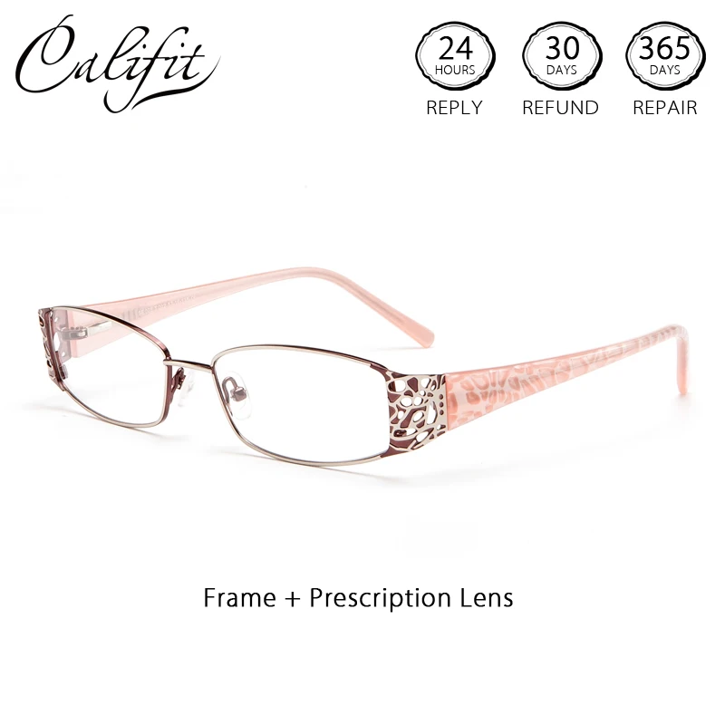 CALIFIT оригинальные градусные очки для женщин астигматизм анти-синий луч