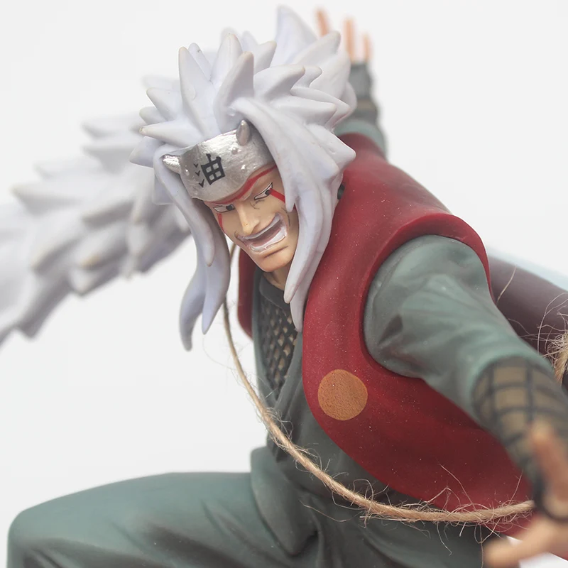 2 шт./компл. Аниме Наруто GK Коллекция Модель игрушки Jiraiya и Gama Bunta Sennin ПВХ