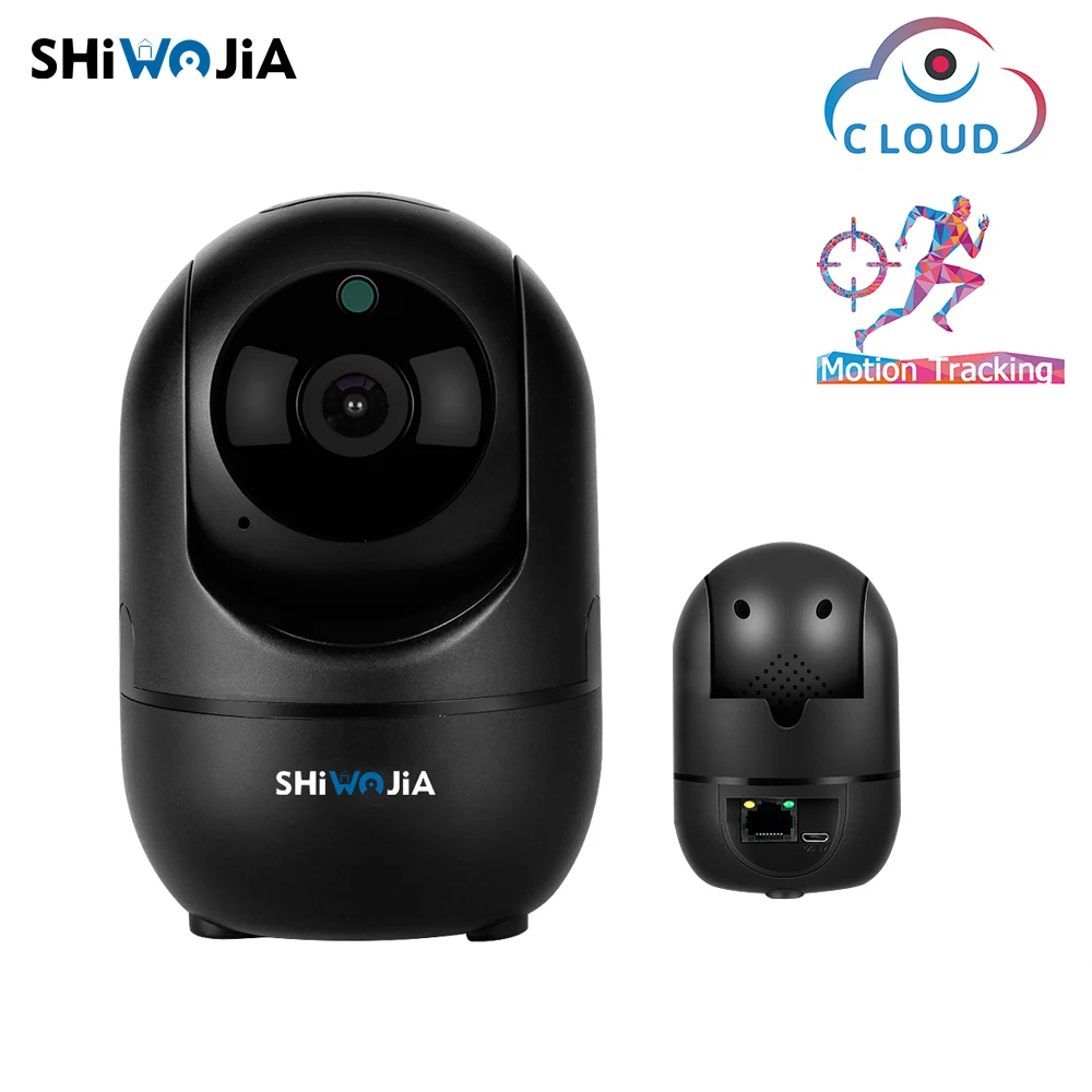 

SHIWOJIA INQMEGA 720P 1080P WIFI Wired IP Camera AI Auto Tracking Mini Wifi Cam Home Security Surveillance CCTV Network Camera