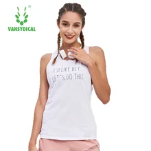 Быстросохнущая спинки Спорт Фитнес Топ для женщин с круглым вырезом Твердые Йога тренировки майка дышащий Бег упражнения форма для гимнастики